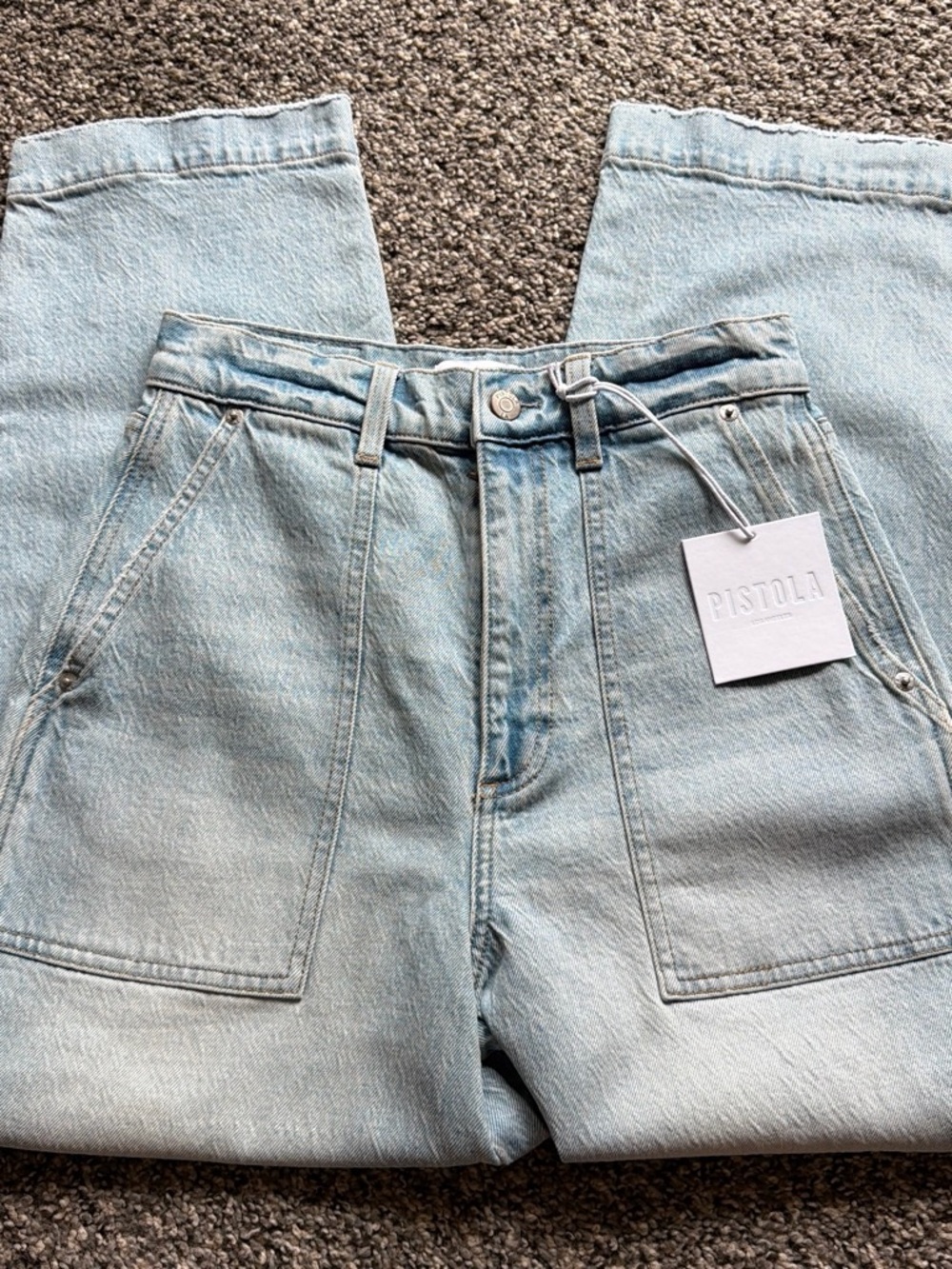 pistola Light Blue barrel jeans